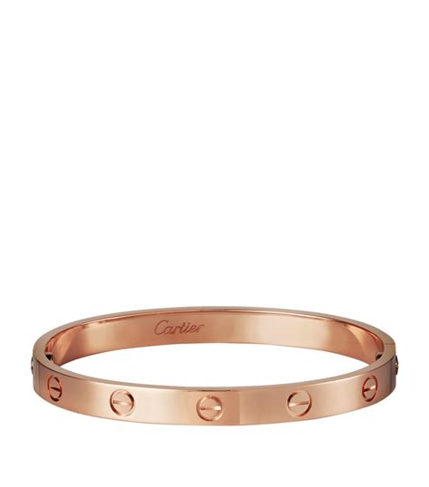 bracelet cartier love or rose|cartier gold love bracelet price.